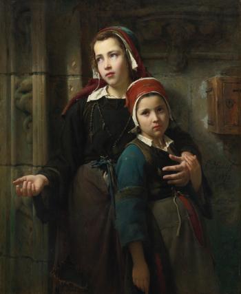 Sisters by 
																	Emile Auguste Hublin