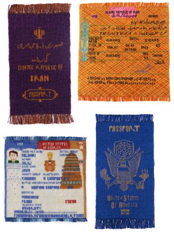 I. The Iranian Passport II. The Iran Visa III. The Us Visa IV. The Us Passport by 
																	Dzamil Kamanger