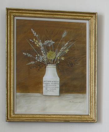 Grasses and Flowers in a Basket: Two Works by 
																	Mary Faulconer