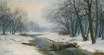 Winter Landscape by 
																	Ivan Veltz