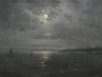 Constantinople by Moonlight by 
																	Megerdich Jivanian
