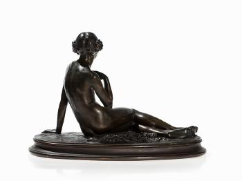 Seated Girl Nude by 
																			Robert Saake