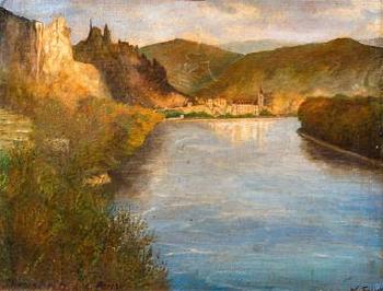 Dürnstein a. d. Donau by 
																	Wilhelm Nikolaus Fridrich
