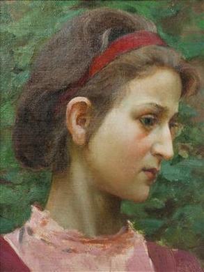Head of a Girl by 
																	Voytech Hynais