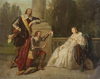 Duke of Brunswick and Queen Eliška by 
																	Karel Javurek