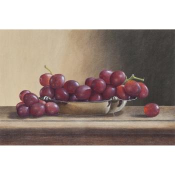 Grape painting by 
																	Timothy J Gustard
