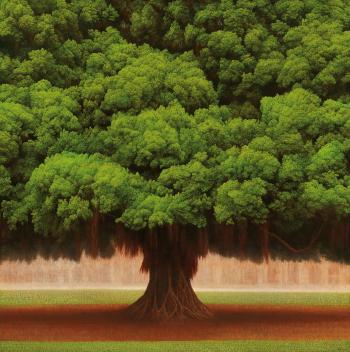 Big banyan tree by 
																	 Yeh Tzu-Chi