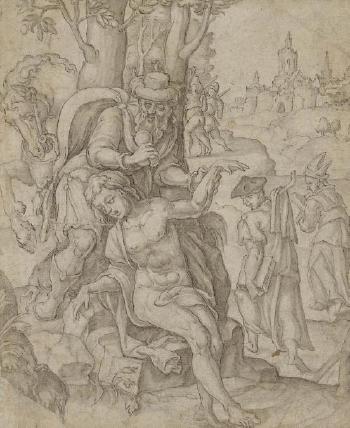 Scène de l'Ancien Testament by 
																	Jan Swart van Groningen