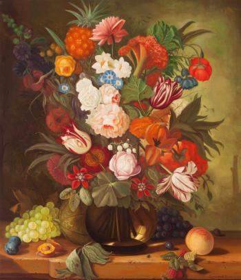 Abundance of flowers by 
																	Johan Zwanenbeek