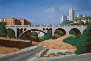 Rushmiya bridge, Haifa by 
																	Yacov Gabay