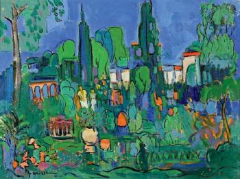 Jardin en Provence by 
																	Maurice Aubret