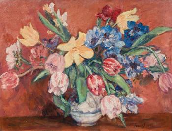 Bunch of Flowers by 
																	Walter Tanck