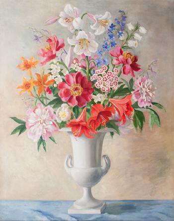 Abundant Bunch of Flowers by 
																	Marlene Mahrholz-Paczki