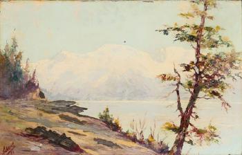 Eyak Lake, Cordova, Alaska by 
																			Jules Dahlager