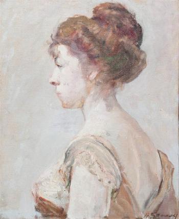 Portrait of a Lady by 
																	Hattie Saussy