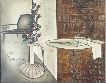 Still life by 
																	Georges Yatrides