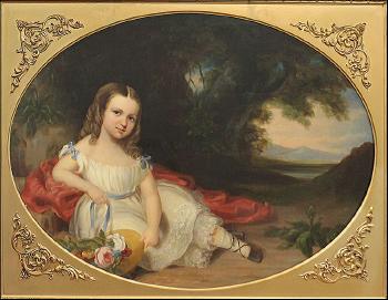 Portrait of Julia Greer by 
																	Charles Wesley Jarvis