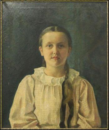 Portrait of a Young Girl by 
																	Carol Aus