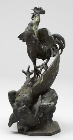 Coq gaulois triomphant by 
																			Georges Lucien Vacossin