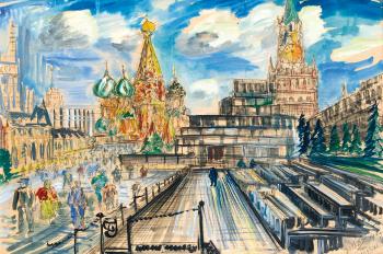 Ansicht des Kremls by 
																	Jan Makkes