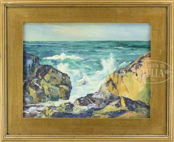 Seascape, Cornwall by 
																	George Turland