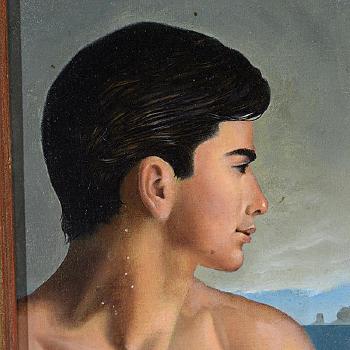 Portrait of Young Man by 
																			Al Proom