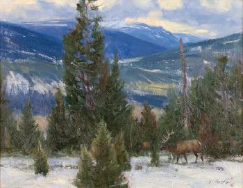 Elk Country by 
																	Loren Entz