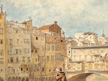 Ponte Vecchio, Florence by 
																			Domenico Pesenti