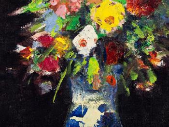 Flower Still Life by 
																			Jan Mudroch