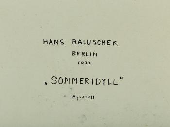 Sommeridyll by 
																			Hans Baluschek