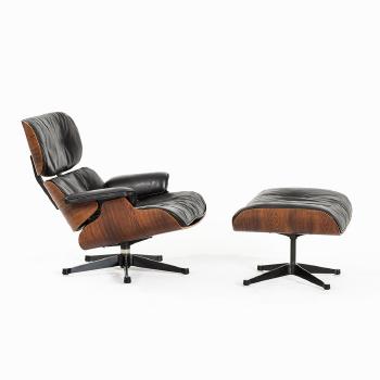 Lounge Chair And Ottoman by 
																			Ray Eames