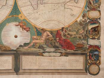 Le Globe Terrestre ... De Mr. De La Hyre by 
																			Nicolas Francois Bocquet