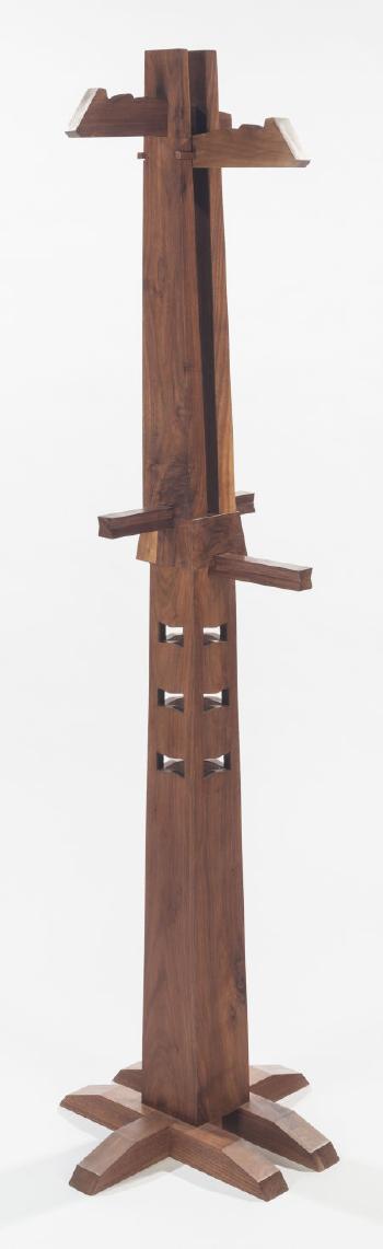 Coat Rack (from the Wood Series) by 
																			 Xue Wenjing