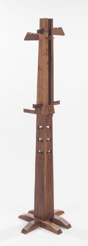 Coat Rack (from the Wood Series) by 
																			 Xue Wenjing