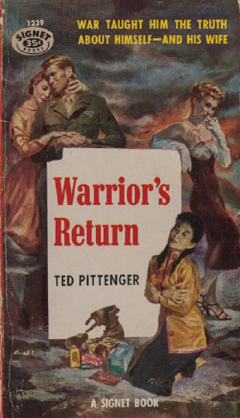 Warrior's Return, paperback cover by 
																			James Avati