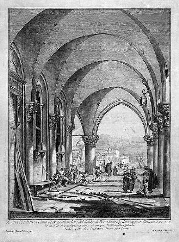 Sottoportico di Palazzo Ducale by 
																	Dionigi Valesi