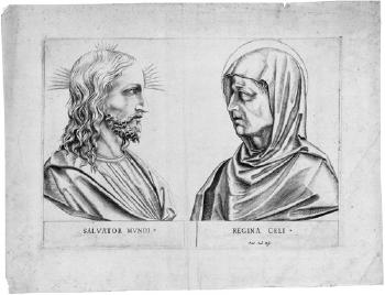 Salvator Mundi und Regina Celi by 
																	Antonio Salamanca