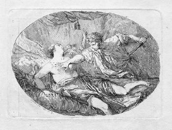 Tarquinius und Lucretia by 
																	Charles Hutin