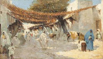 Sous les treillis, Meknès by 
																	 Abascal