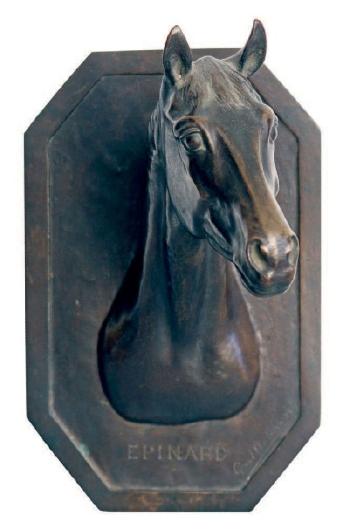 Tête de cheval Épinard by 
																	Georges Malissard