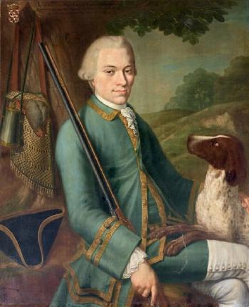 Portrait de Jean Leopold de Man d'Orbruge baron d'Attenrode-Wever by 
																	Martin Ferdinand Quadal