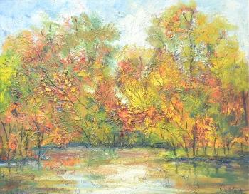Fall landscape by 
																			Edith Montlack
