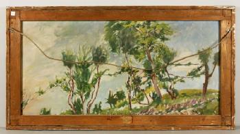 Landscape with Trees by 
																			Augusto Calabi