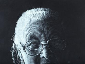 Portrait of a Woman by 
																			Gerd Bannuscher
