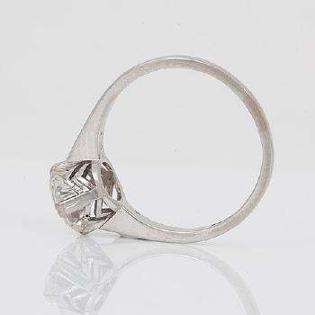 A 1.42 ct old-cut diamond ring by 
																			 Dahlgren & Co