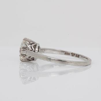 A 1.42 ct old-cut diamond ring by 
																			 Dahlgren & Co