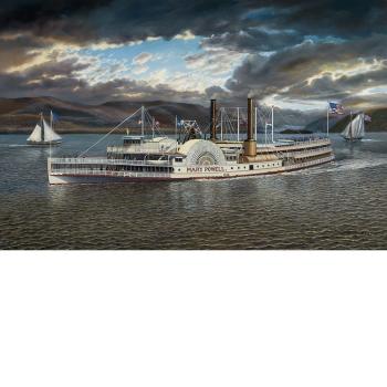 The Steamboat Mary Powell by 
																	Albert Nemethy