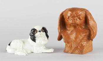 Deux chiens by 
																	Frans Jochems