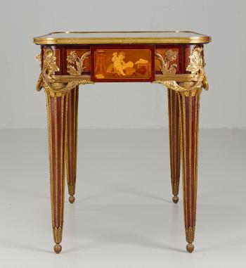 Saloon table by 
																			 Maison Krieger