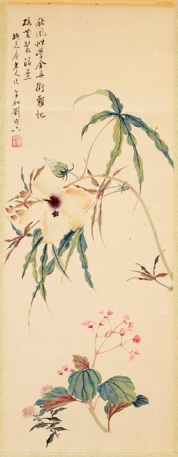 Flowers by 
																			 Liu Hailiu